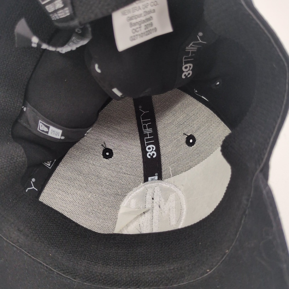 New Era 39thirty Motor Werks Barrington Black Hat Cap Embroidered MW size M/L - Picture 3 of 4